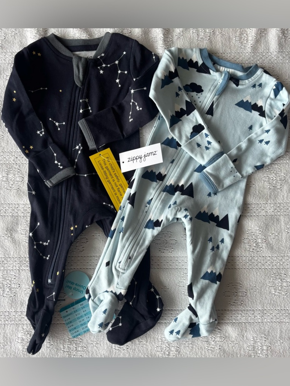 ZippyJamz 0–3M | Quick Diaper Zip Sleeper Bundle